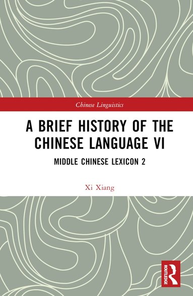 bokomslag Brief History of the Chinese Language VI