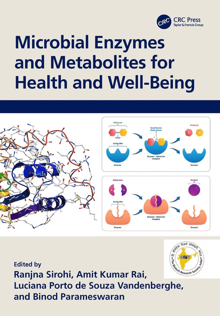 Ranjna Sirohi, Amit Kumar Rai, Luciana Porto de Souza Vandenberghe, Binod Parameswaran, Luciana Porto de Souza (Uni of Parana) Vandenberghe - Microbial Enzymes and Metabolites for Health and Well-Being, Inbunden