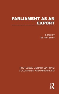 bokomslag Parliament as an Export