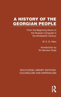 bokomslag A History of the Georgian People