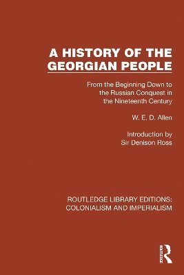 A History of the Georgian People 1