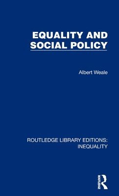 Equality and Social Policy 1