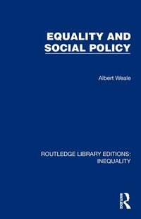 bokomslag Equality and Social Policy