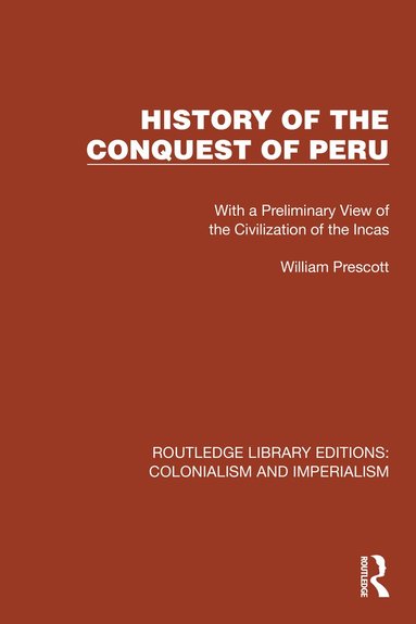 bokomslag History of the Conquest of Peru