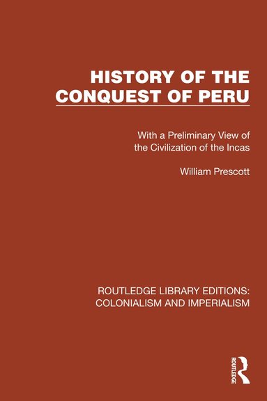 bokomslag History of the Conquest of Peru