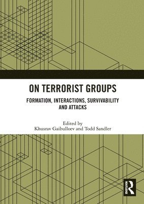 Khusrav Gaibulloev, Todd Sandler, UAE) Gaibulloev, Khusrav (American University of Sharjah, USA) Sandler, Todd (UT Dallas - On Terrorist Groups, Häftad