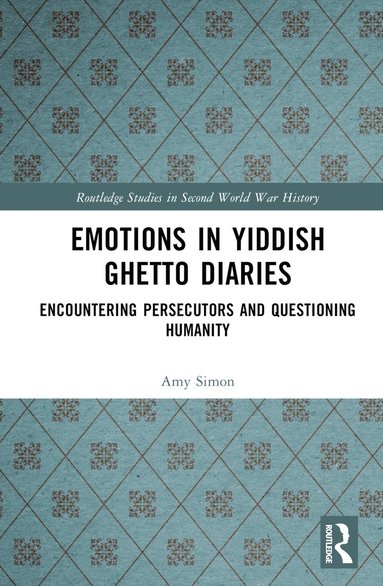 bokomslag Emotions in Yiddish Ghetto Diaries