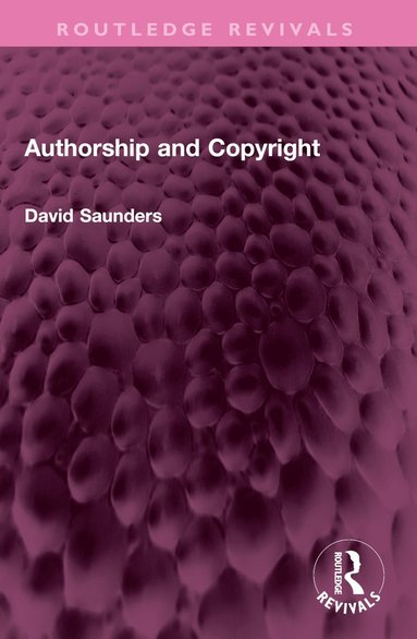 bokomslag Authorship and Copyright