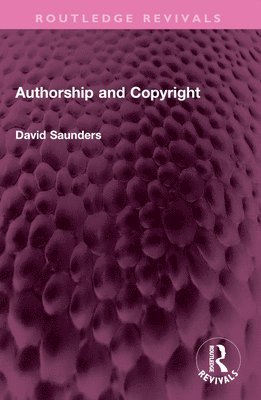 Authorship and Copyright 1