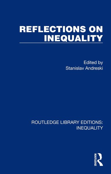 bokomslag Reflections on Inequality