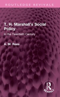 bokomslag T. H. Marshall's Social Policy