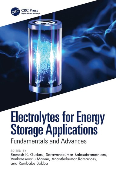 bokomslag Electrolytes for Energy Storage Applications