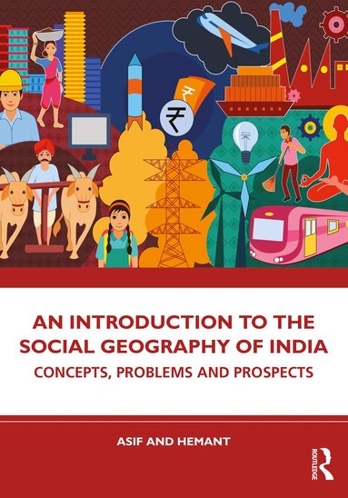 Asif Ali, Hemant - Introduction to the Social Geography of India, Häftad