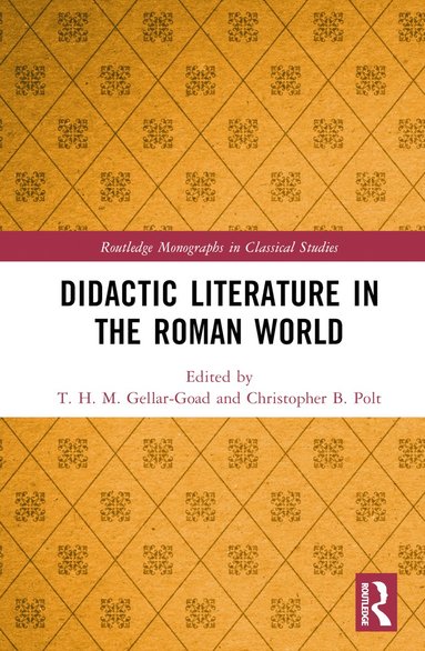 bokomslag Didactic Literature in the Roman World