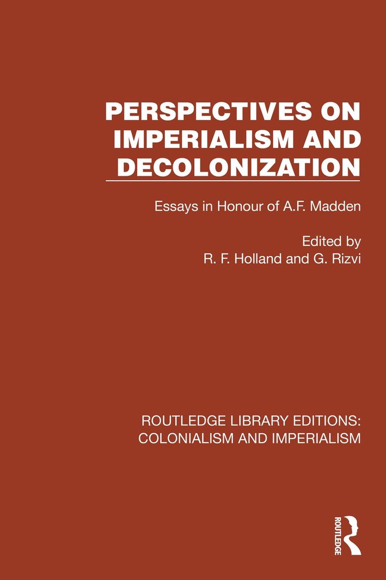 Perspectives on Imperialism and Decolonization 1