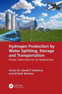 bokomslag Hydrogen Production by Water Splitting, Storage and Transportation