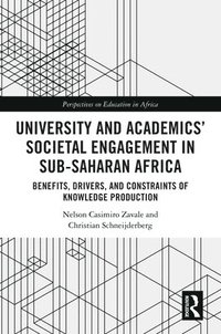 bokomslag University and Academics Societal Engagement in Sub-Saharan Africa