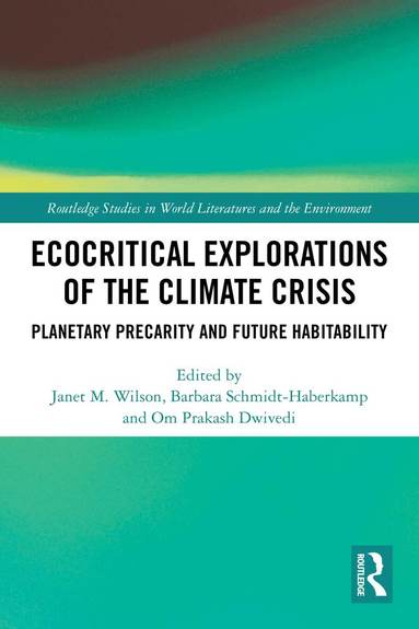 Janet M. Wilson, Barbara Schmidt-Haberkamp, Om Prakash Dwivedi - Ecocritical Explorations of the Climate Crisis, Häftad