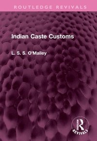 bokomslag Indian Caste Customs