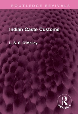 Indian Caste Customs 1