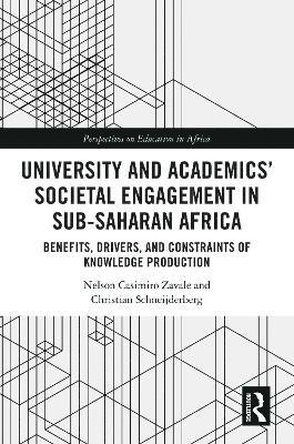 bokomslag University and Academics' Societal Engagement in Sub-Saharan Africa
