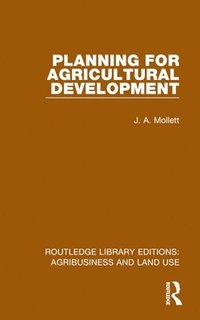 bokomslag Planning for Agricultural Development