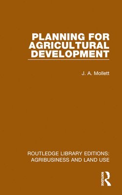 Planning for Agricultural Development 1