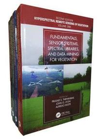bokomslag Hyperspectral Remote Sensing of Vegetation, Second Edition, Four Volume Set
