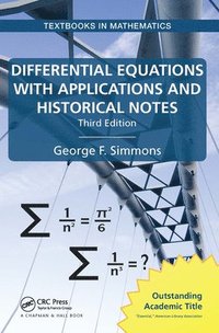 bokomslag Differential Equations with Applications and Historical Notes