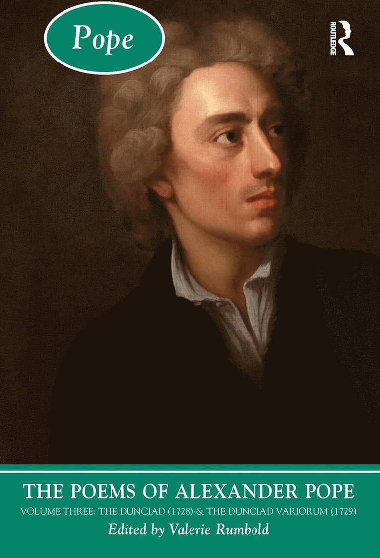 Valerie Rumbold - Poems of Alexander Pope: Volume Three, Häftad