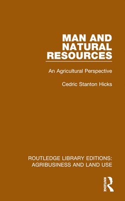 bokomslag Man and Natural Resources