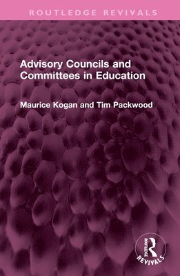 Advisory Councils and Committees in Education 1