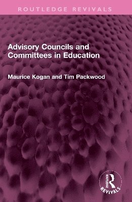 bokomslag Advisory Councils and Committees in Education