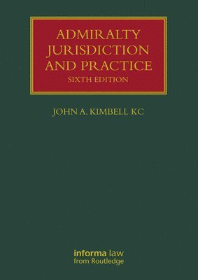 bokomslag Admiralty Jurisdiction and Practice