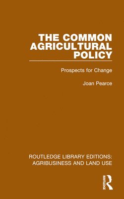 The Common Agricultural Policy 1