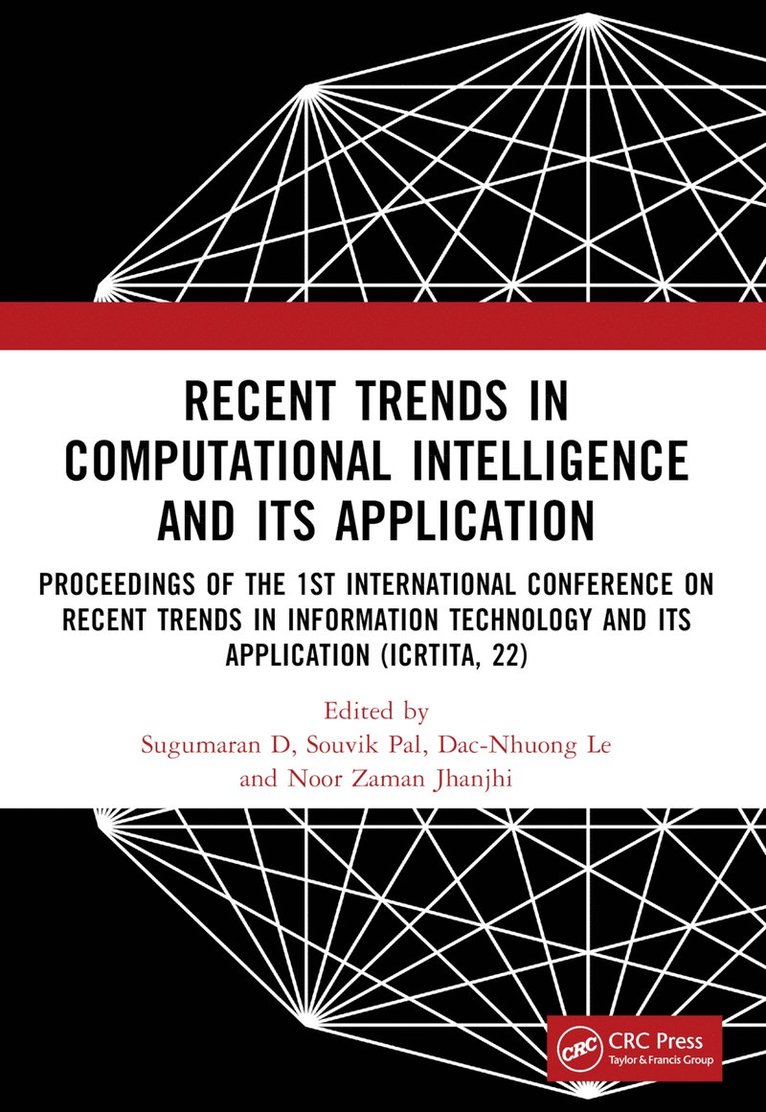 Sugumaran D, Souvik Pal, Dac-Nhuong Le, Noor Zaman Jhanjhi - Recent Trends in Computational Intelligence and Its Application, Häftad