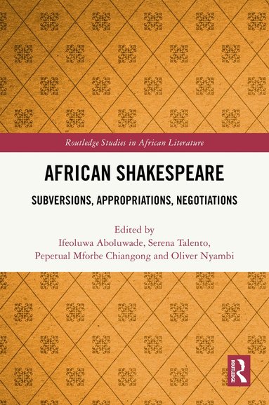 bokomslag African Shakespeare