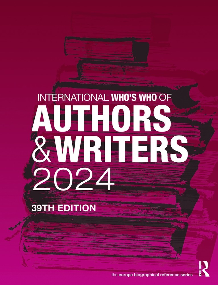 International Who's Who of Authors and Writers 2024