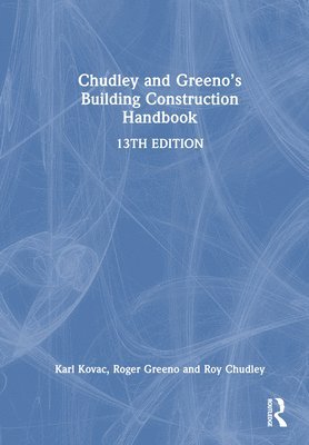 bokomslag Chudley and Greeno's Building Construction Handbook