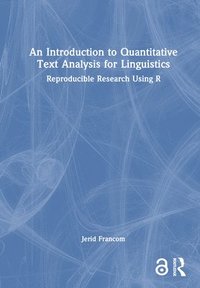 bokomslag An Introduction to Quantitative Text Analysis for Linguistics