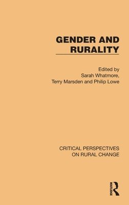 bokomslag Gender and Rurality