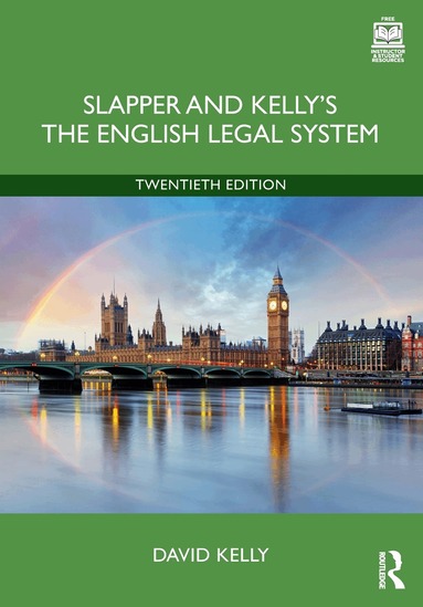 David Kelly - Slapper and Kelly's The English Legal System, Häftad