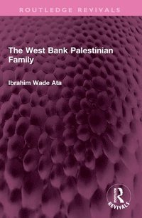 bokomslag West Bank Palestinian Family