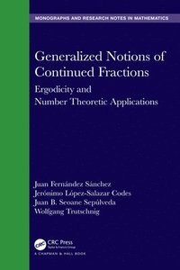 bokomslag Generalized Notions of Continued Fractions