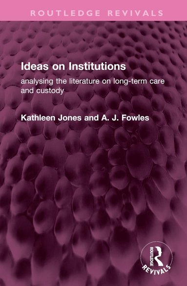 bokomslag Ideas on Institutions