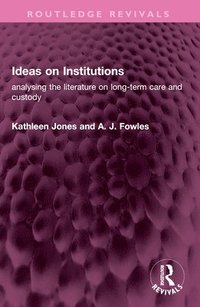 bokomslag Ideas on Institutions