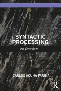 bokomslag Syntactic Processing