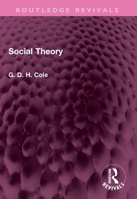 bokomslag Social Theory