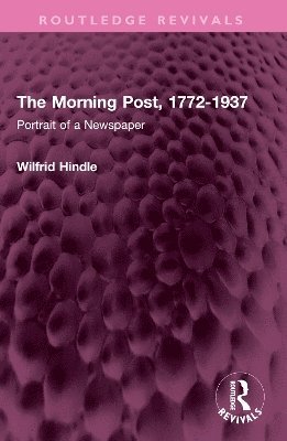 bokomslag Morning Post, 1772-1937