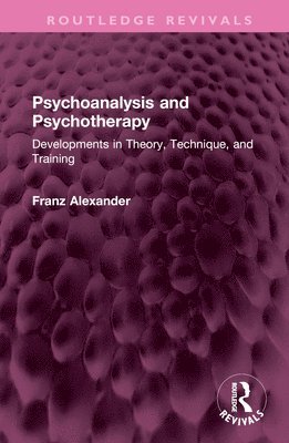 bokomslag Psychoanalysis and Psychotherapy